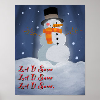 Lasst es schneien! poster