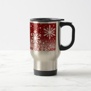Lasst es schneien Rot - Tasse
