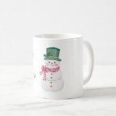 Lasst es schneien Weihnachten Kaffeetasse (VorderseiteRechts)