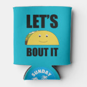 Lasst es uns taco machen dosenkühler (Vorderseite)