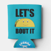 Lasst es uns taco machen dosenkühler (Rückseite)