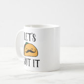 Lasst es uns taco machen kaffeetasse (Vorderseite Links)