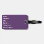 Lasst es uns vermischen gepäckanhänger (Rückseite horizontal)