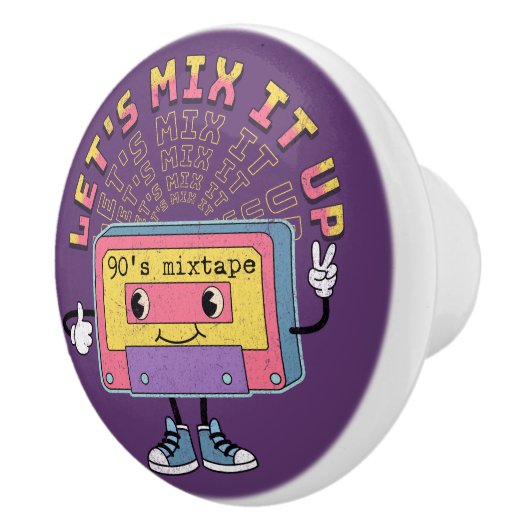 Lasst es uns vermischen keramikknauf (Rechts)