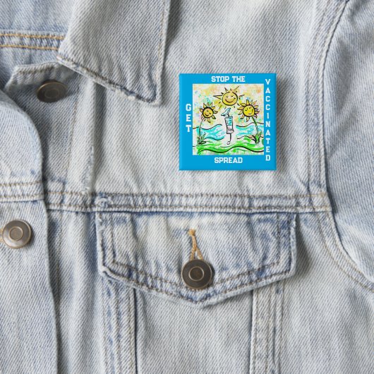 LASST EUCH IMPFEN BUTTON (Beispiel)