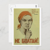 Lasst euch nicht täuschen! (1941)_Propaganda Poste Postkarte (Vorne/Hinten)