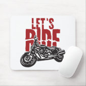 Lässt Fahrmotorrad entwerfen Mousepad (Mit Mouse)