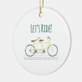 Lässt Fahrt Keramik Ornament (Links)
