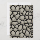 Lässt Felsen-Party Einladung (Rückseite)