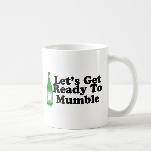 Lässt fertig werden zu murmeln kaffeetasse (Rechts)
