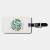 Lässt gehen Reise Gepäckanhänger (Vorderseite horizontal)