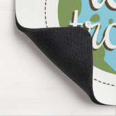 Lässt gehen Reise Mousepad (Ecke)