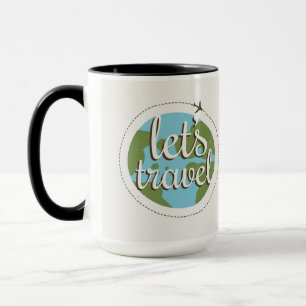 Lässt gehen Reise Tasse