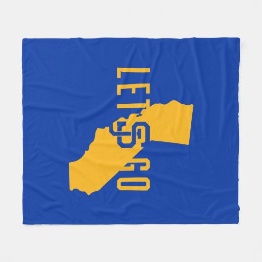 lässt gehen SJ Fleecedecke (Vorderseite (Horizontal))