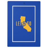 lässt gehen SJ Klemmbrett (Rückseite)