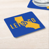 lässt gehen SJ Rechteckiger Pappuntersetzer (angewinkelt)