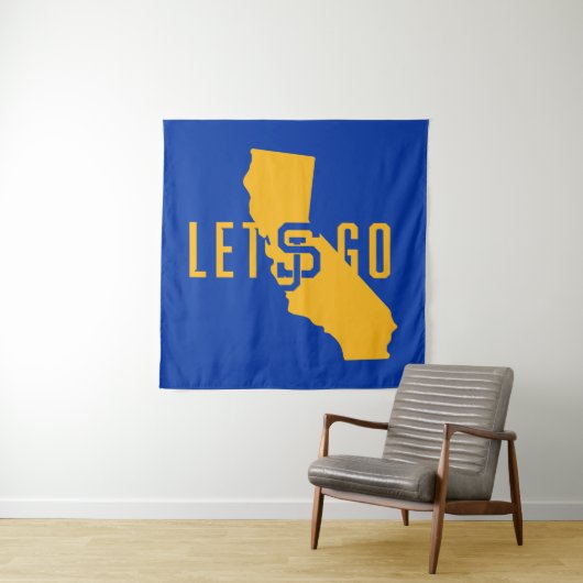 lässt gehen SJ Wandteppich (Beispiel)