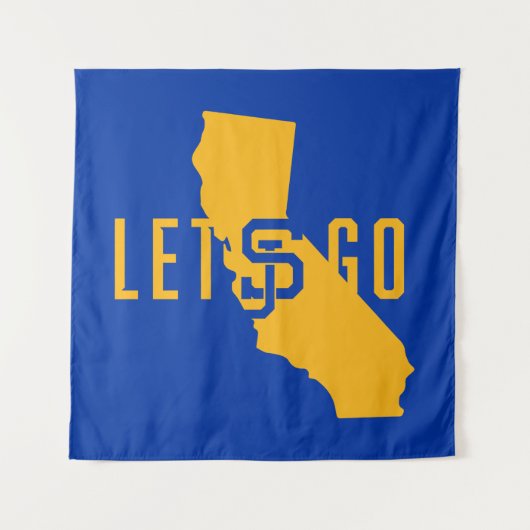 lässt gehen SJ Wandteppich (Vorderseite)