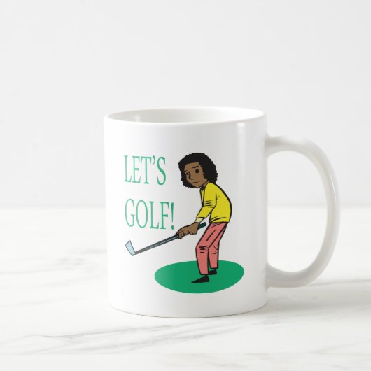 Lässt Golf Kaffeetasse (Rechts)