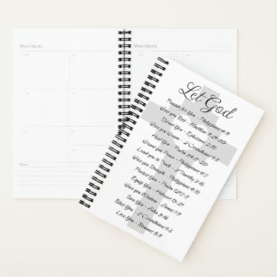 Lasst Gott Schriftinspiration Planer