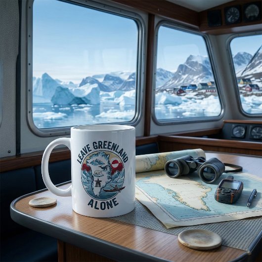 Lasst Grönland in Ruhe Kaffeetasse
