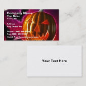 Lässt Halloween Visitenkarte (Vorne/Hinten)