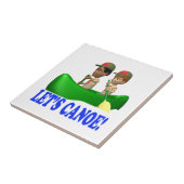 Lässt Kanu Fliese (Seite)