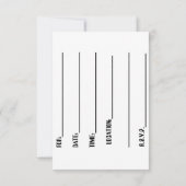 Lässt Party Einladung (Rückseite)