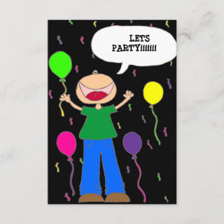Lässt Party Einladung
