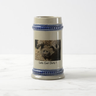 Lässt schmutzig erhalten! bierglas