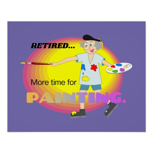 Lässt sich müde machen...Mehr Zeit für transparent Poster (Vorderseite)