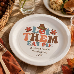Lasst sie Kuchen essen, Benutzerdefiniertes Famili Pappteller