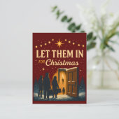 Lasst Sie Zu Weihnachten Design (Stehend Vorderseite)