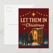 Lasst Sie Zu Weihnachten Design (Vorne/Hinten)