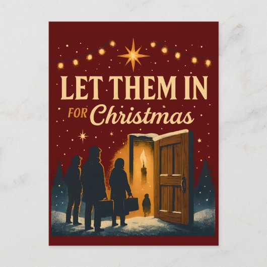 Lasst Sie Zu Weihnachten Design (Vorderseite)