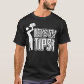 Lässt Tipsy lustiges T-Shirt erhalten (Vorderseite)