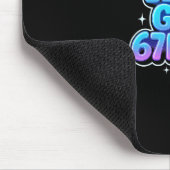 Lasst uns 67endy Alpha Meme Gen-z Vibes bekommen Mousepad (Ecke)