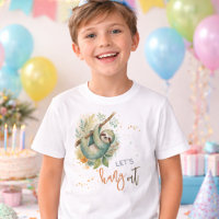 Lasst uns abhängen Faultier Kindergeburtstag