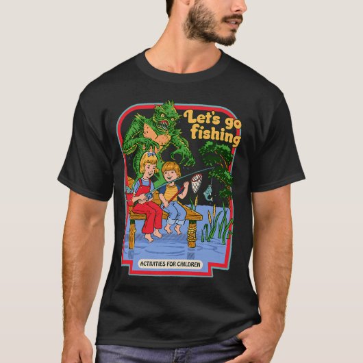 Lasst uns angeln T-Shirt (Vorderseite)