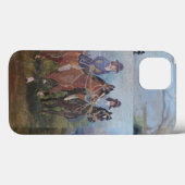 Lasst uns auf Fuchsjagd gehen Case-Mate iPhone Hülle (Rückseite (Horizontal))