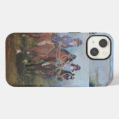 Lasst uns auf Fuchsjagd gehen iPhone Hülle (Rückseite (Horizontal))