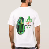 Lasst uns aufhören - Luck und Leprechauns T-Shirt (Rückseite)