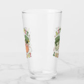Lasst uns auflucken - Funny Leprechaun Clover Glas (Links)