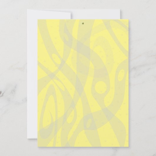 Lasst uns Avo-Party Avocado Pun Party Einladung (Rückseite)