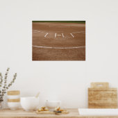 Lasst uns Ball spielen Poster (Küche)