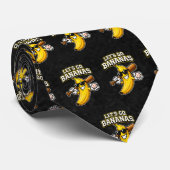 Lasst uns Bananen Retro Baseball Banane Lustig wer Krawatte (Gerollt)