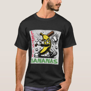 Lasst uns Bananen werden Lustige Banane Jugend Kin T-Shirt