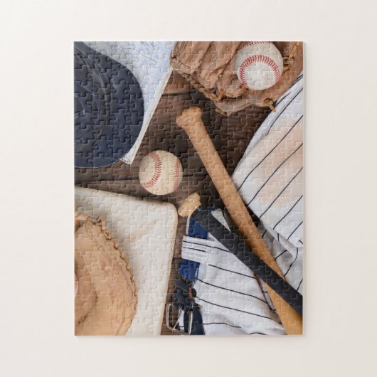 Lasst uns Baseball spielen Puzzle (Vertikal)