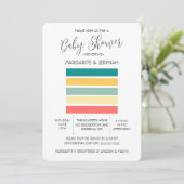 Lasst uns Beachy holen Einladung (Stehend Vorderseite)