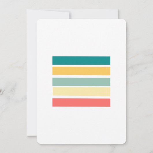 Lasst uns Beachy holen Einladung (Rückseite)